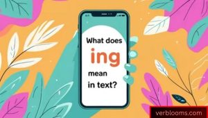 ING Mean in Text