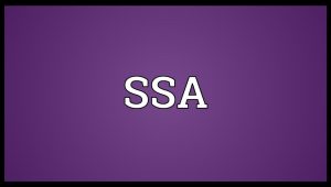 SSA Mean