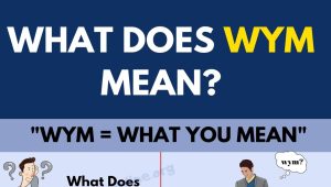 WYM Mean