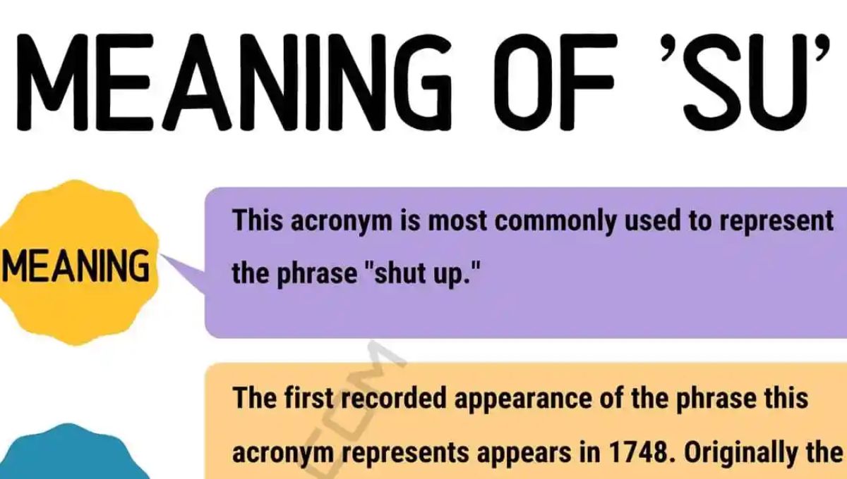SU Meaning